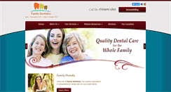Desktop Screenshot of dentist-in-fairfax.com